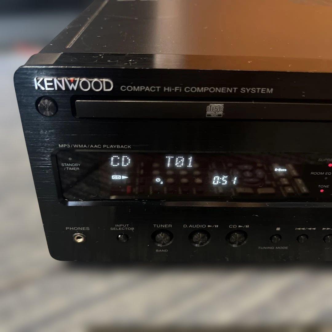 KENWOOD R-K711 コンパクト Hi-Fi コンポーネントシステム中古