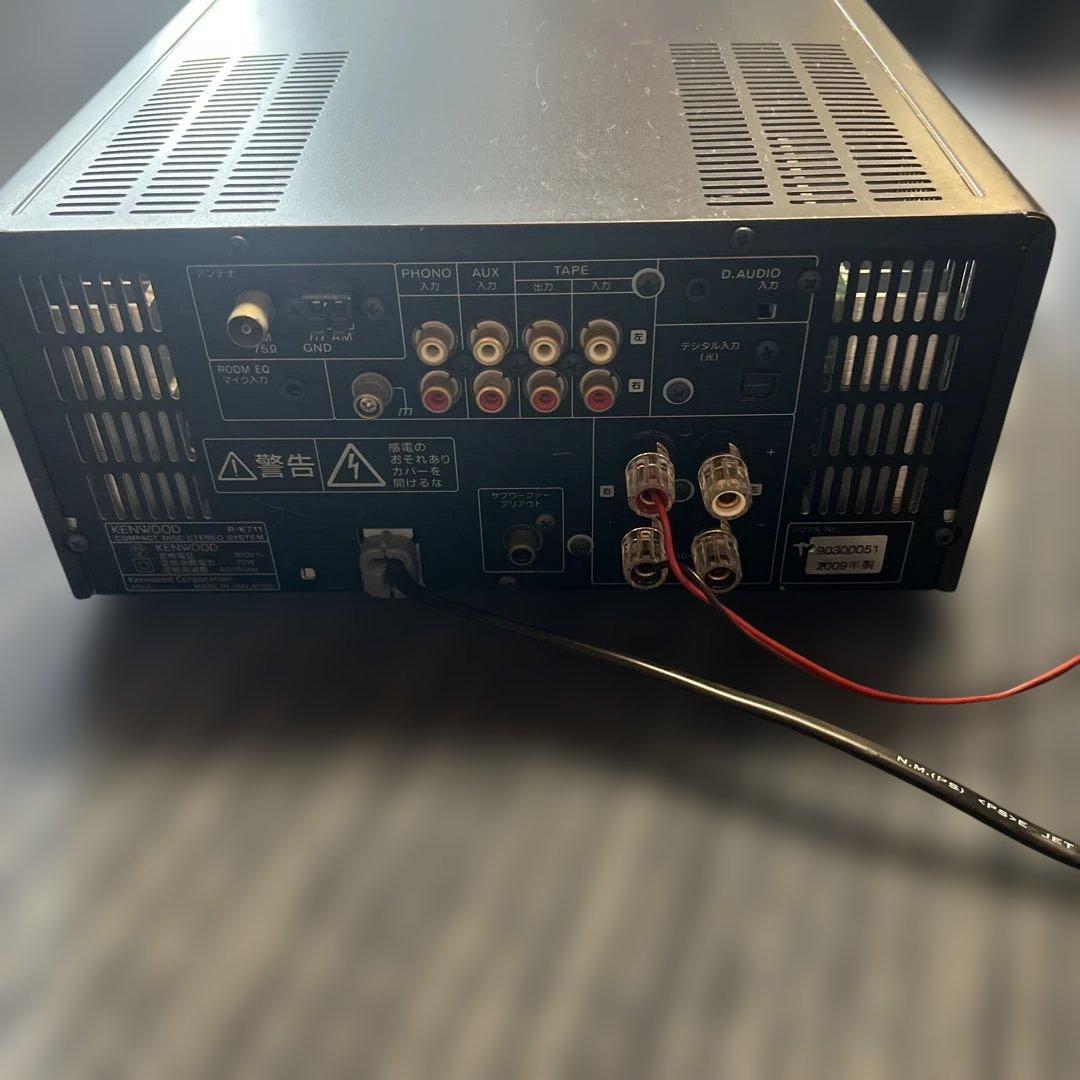 KENWOOD R-K711 コンパクト Hi-Fi コンポーネントシステム中古