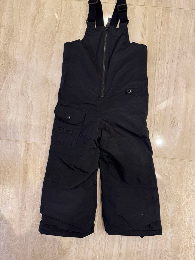 BURTON ガールズスキーウェア 4T ピンク/黒　セット104cm