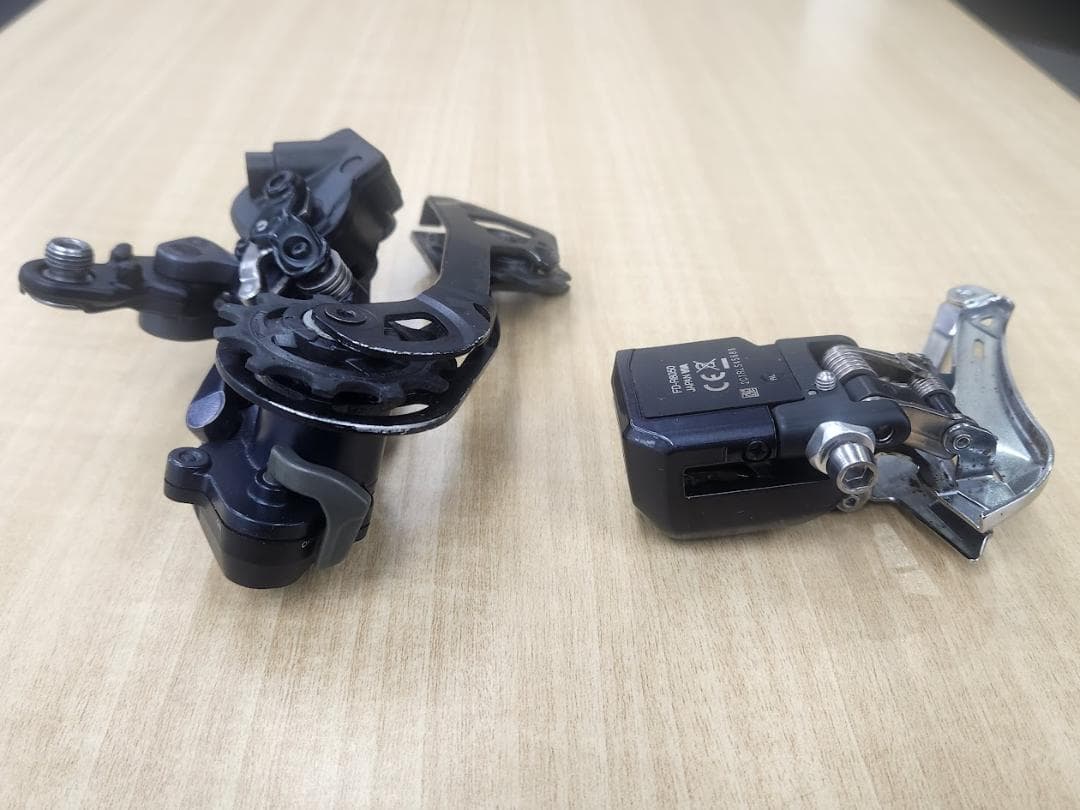 中古シマノDi2アルテグラ　RD-RX805-GS、　FD-R8050