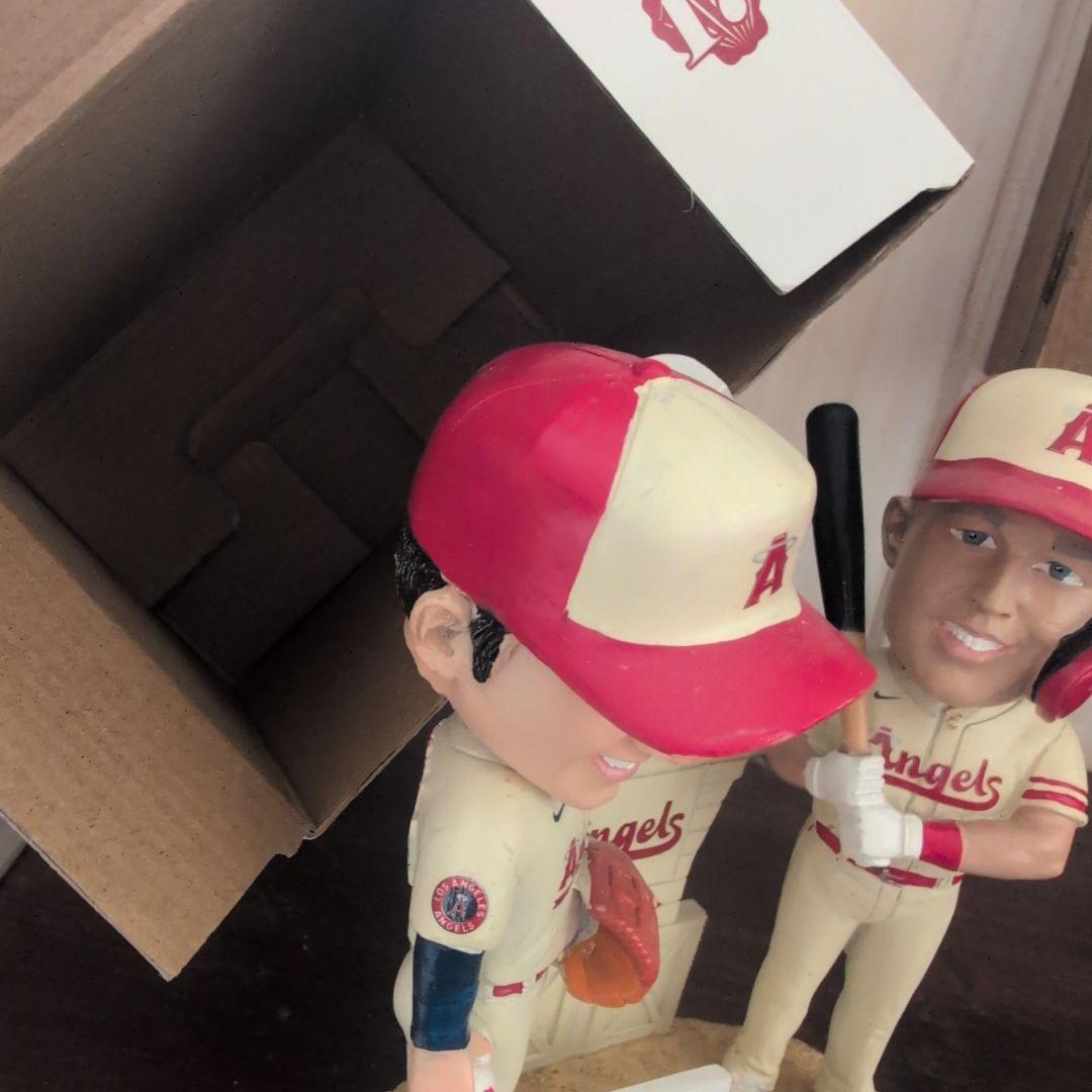 非売品　大谷翔平　マイク・トラウト ボブルヘッド