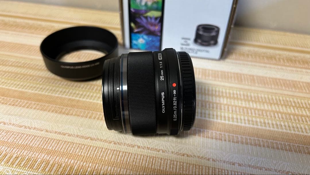【美品】単焦点レンズ　OLYMPUS 25mm F1.8 LH-49B送料無料