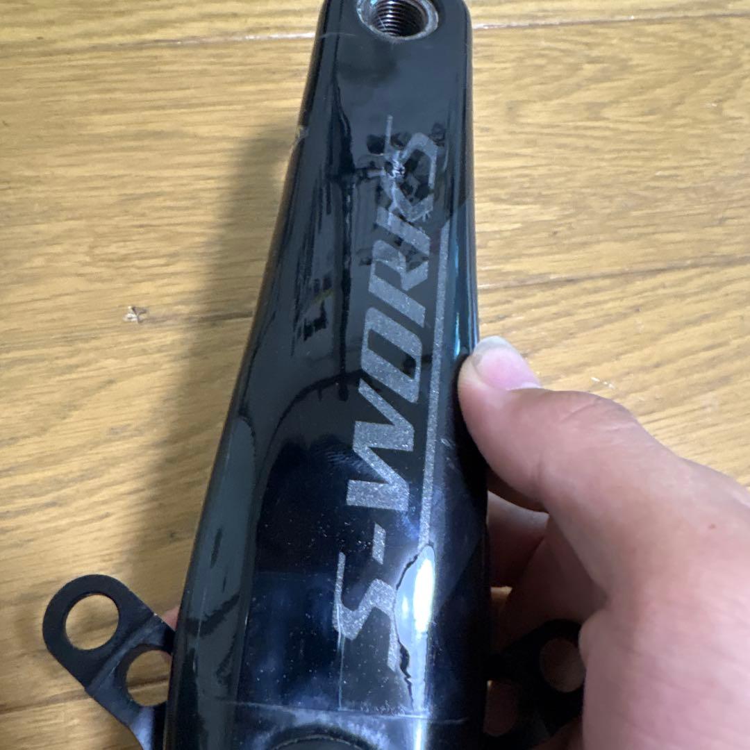 S-WORKS クランクアーム ブラック