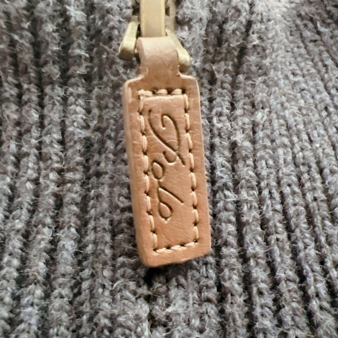 ラルフローレン ケーブルニットセーター ハーフジップ 男女兼用 S ネイビー