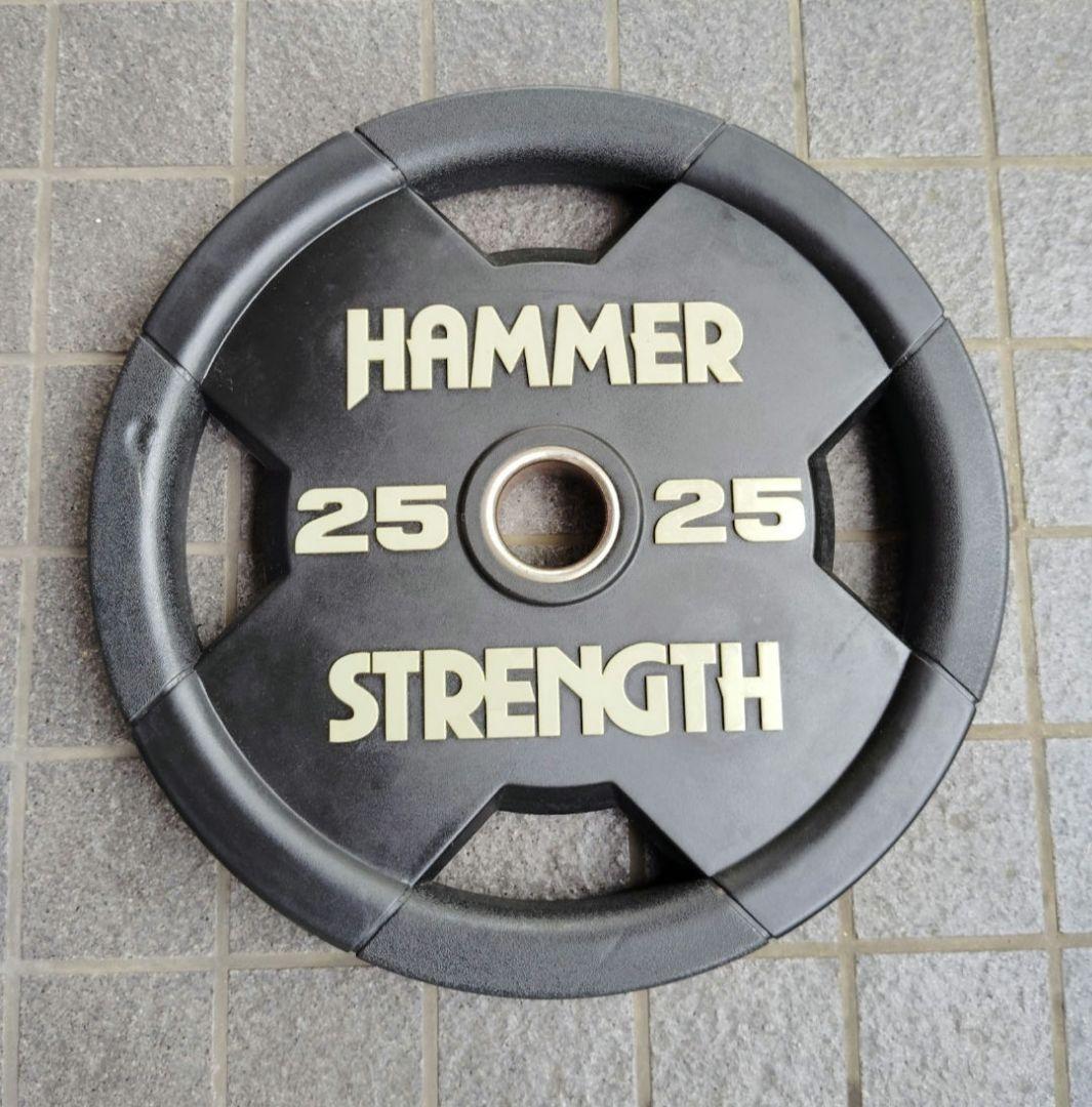 ハンマーストレングス　オリンピックラバープレート
