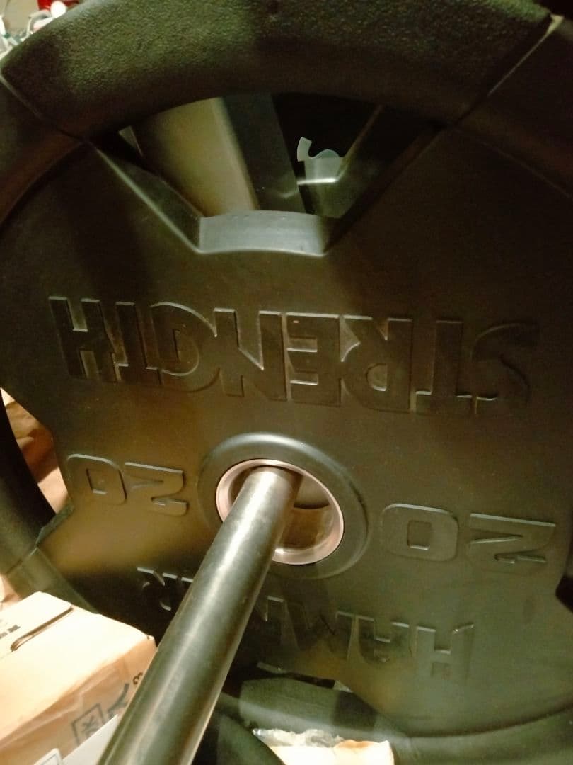 ハンマーストレングス　オリンピックラバープレート