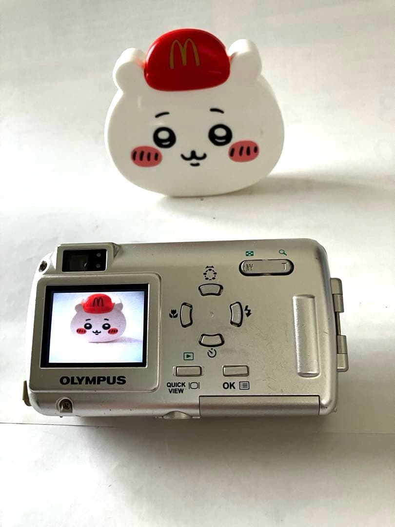 OLYMPUS μ-10 コンパクトデジタルカメラ シルバー