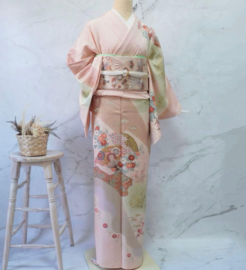 訪問着 フルセットa495 卒業式　入学式　お宮参り　七五三　結婚式
