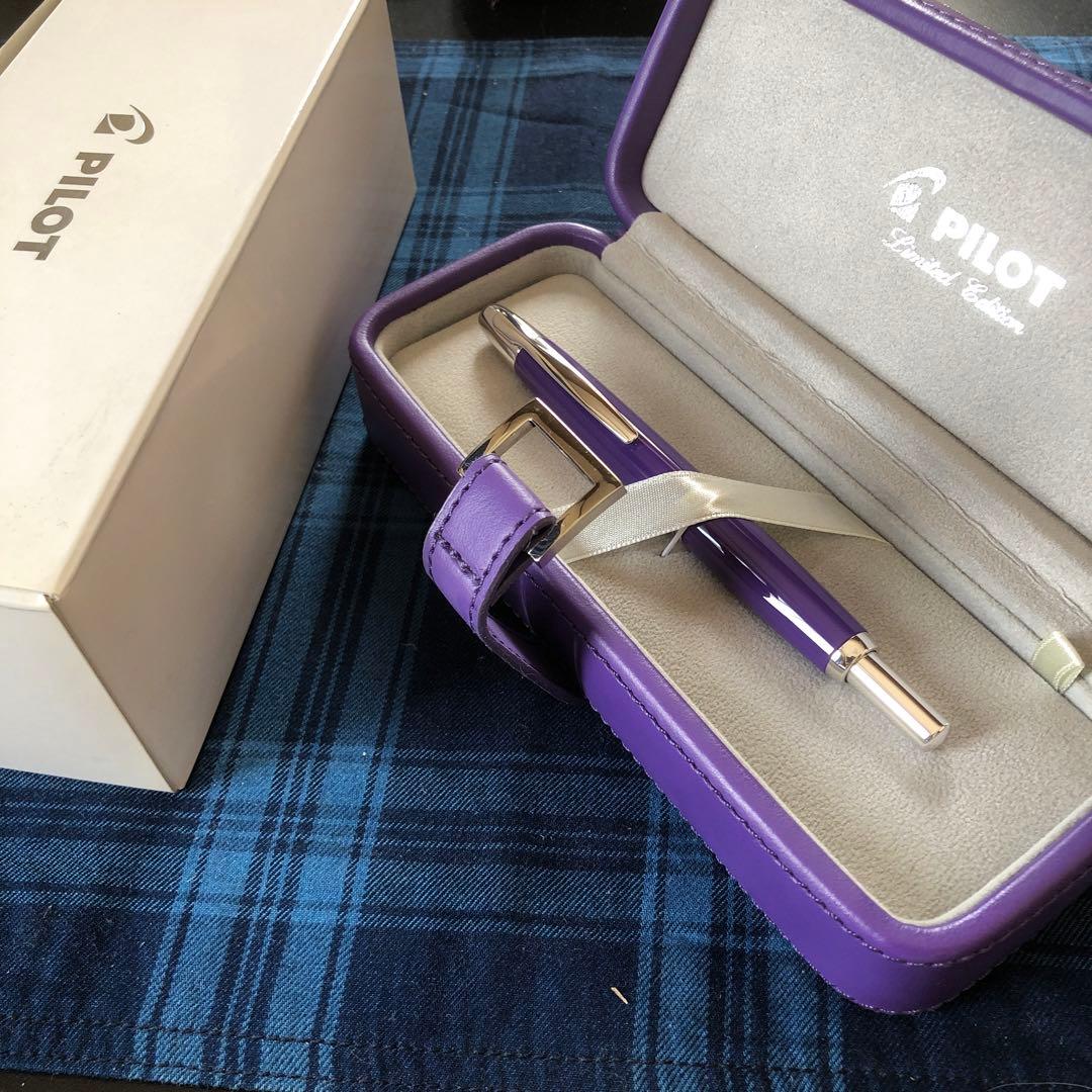 パイロット キャップレス2008年限定万年筆 パープル 中字 Ｍニブ