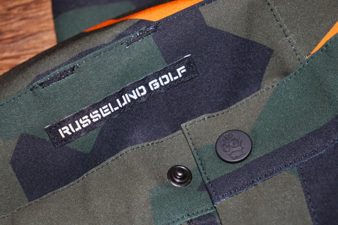 新品 ラッセルノ ゴルフ ストレッチ カモフラロングパンツ (4/M)　Ⓗ