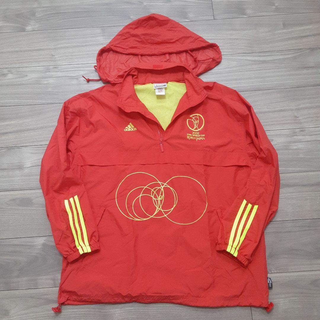 2002年 FIFA 日韓ワールドカップ スタッフジャンパー 帽子 adidas