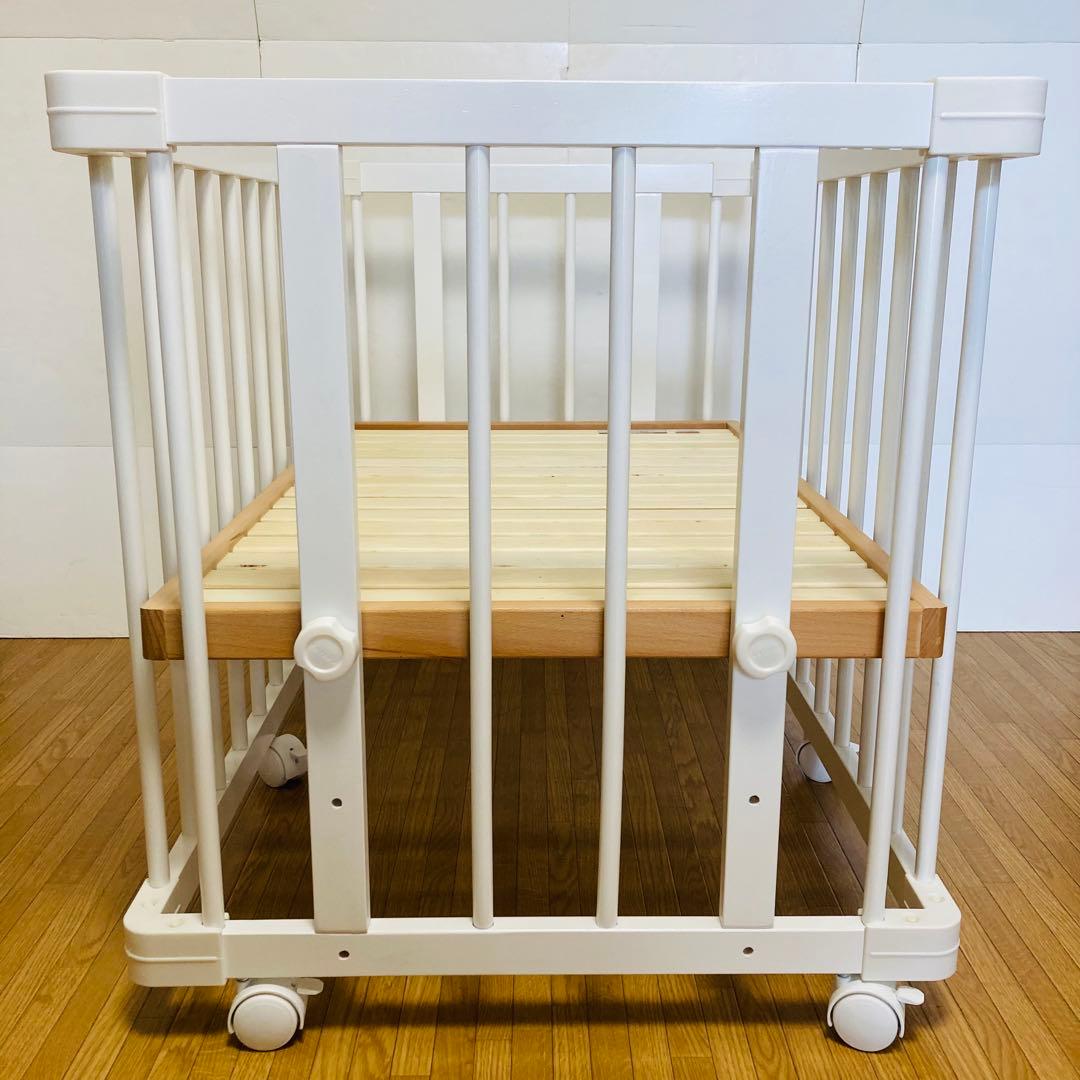 【美品】ファルスカ　ミニジョイントベッド　ネオ　工具不要　マットレス、シーツ付