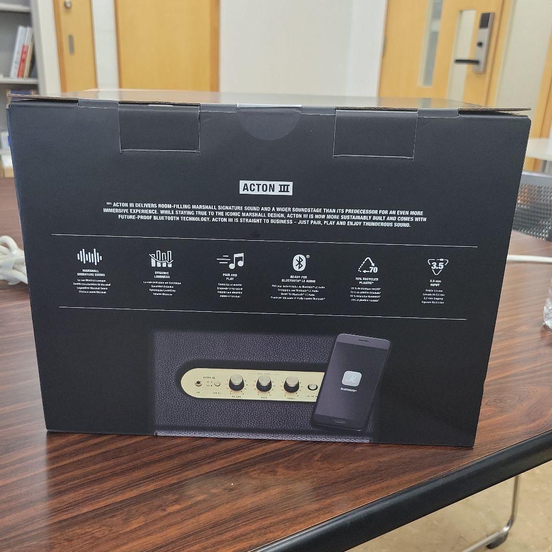 N*i様 Marshall ACTON III ワイヤレススピーカー