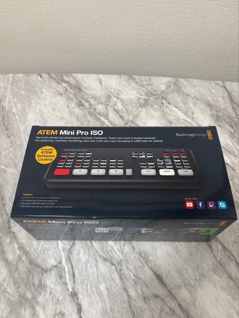 【新品未使用品】Blackmagic ATEM Mini Extreme ISO