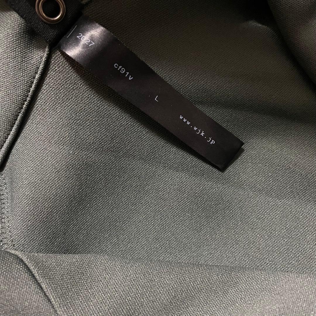 wjk ジャージ　セットアップ　チャコールグレー　L workout
