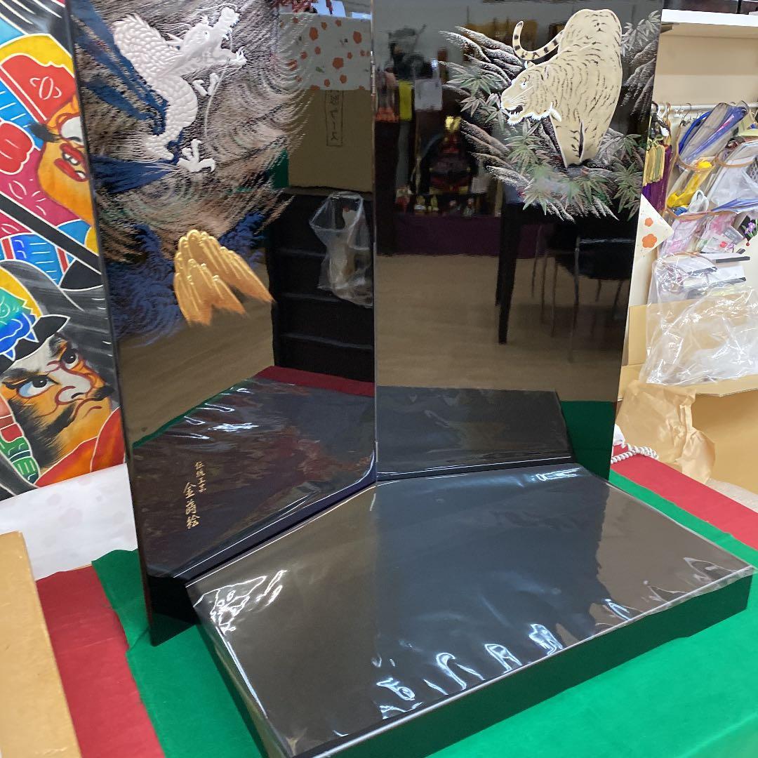 五月人形飾台屏風セット★こどもの日★展示品p5-4