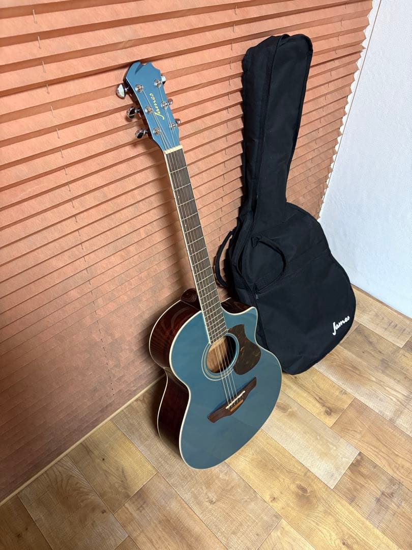エレアコ　アコースティックギター　James J-400ACCBU