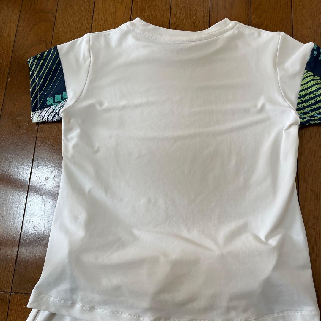 Admiral テニスウェア トップス＆スカートセット　幾何学模様　Sサイズ