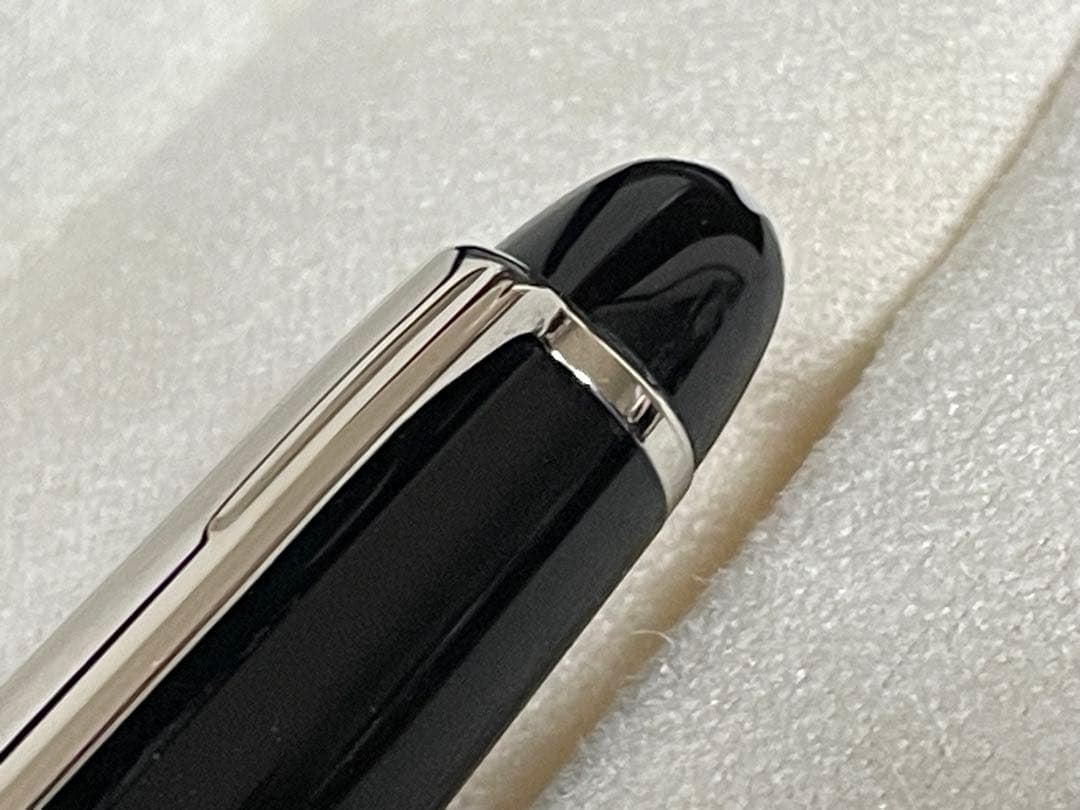 ◾️MONTBLANC モンブランミッドサイズ ボールペン ◾️プラチナ◾️化粧箱付