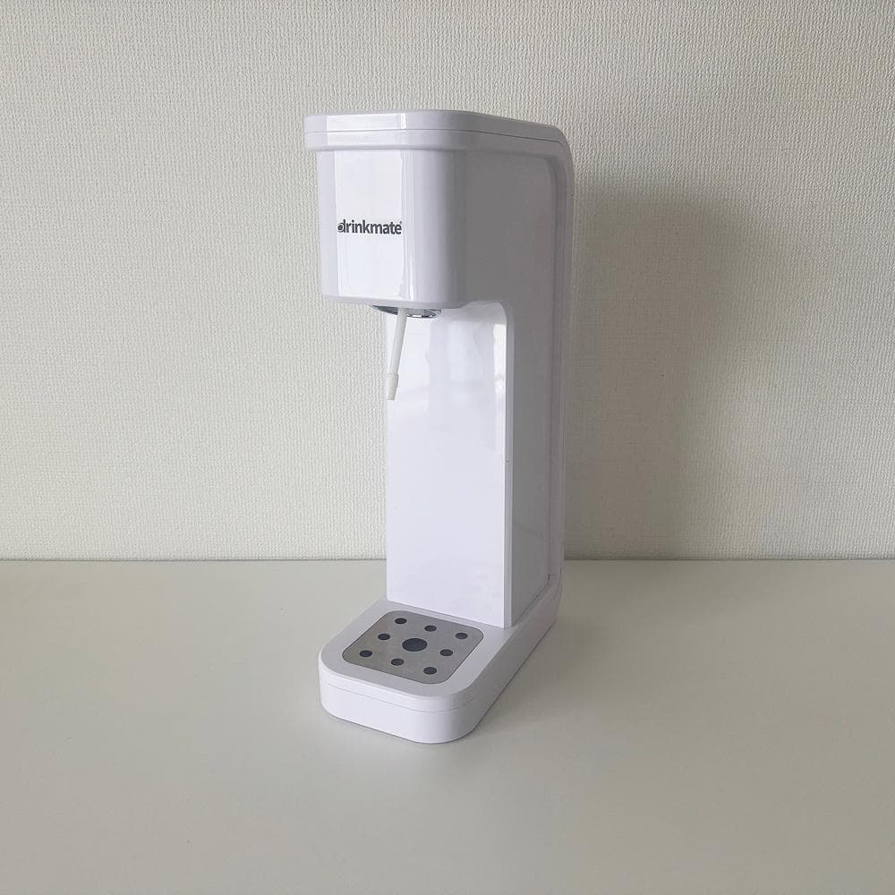 drinkmate ホワイト 水専用モデル ガスシリンダー＆専用ボトル付き