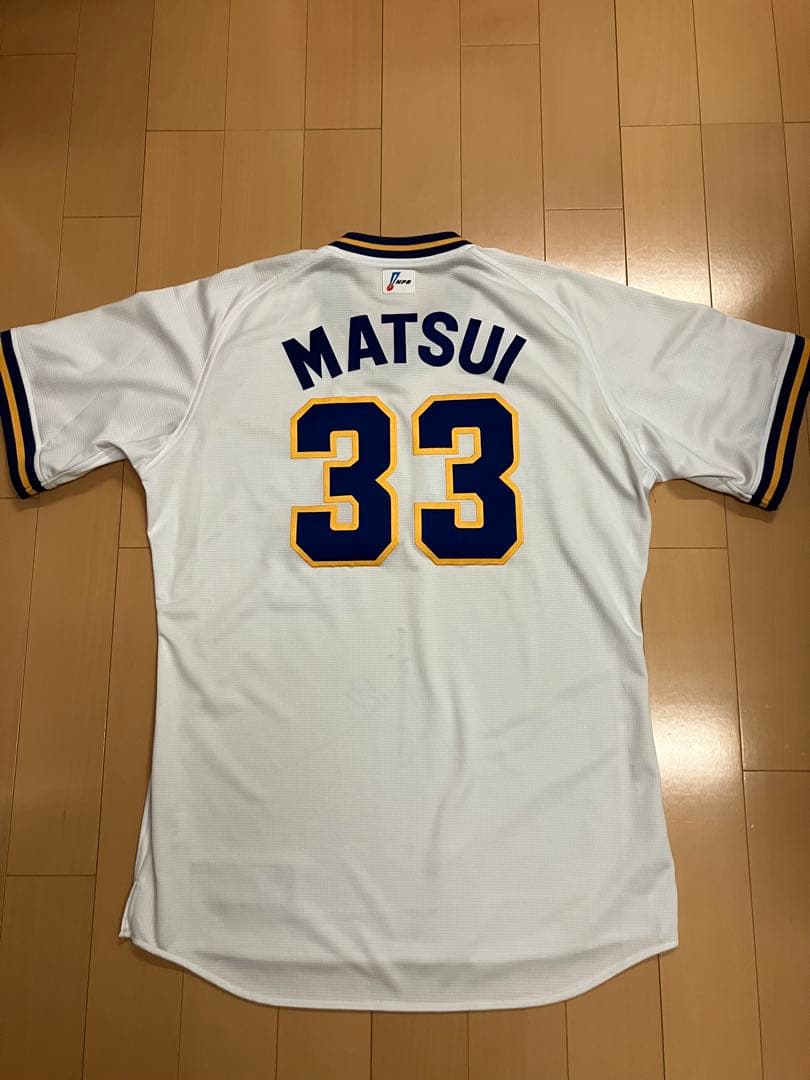 松井雅人　実使用　支給　オリックスバファローズ　ユニフォーム　復刻　イチロー