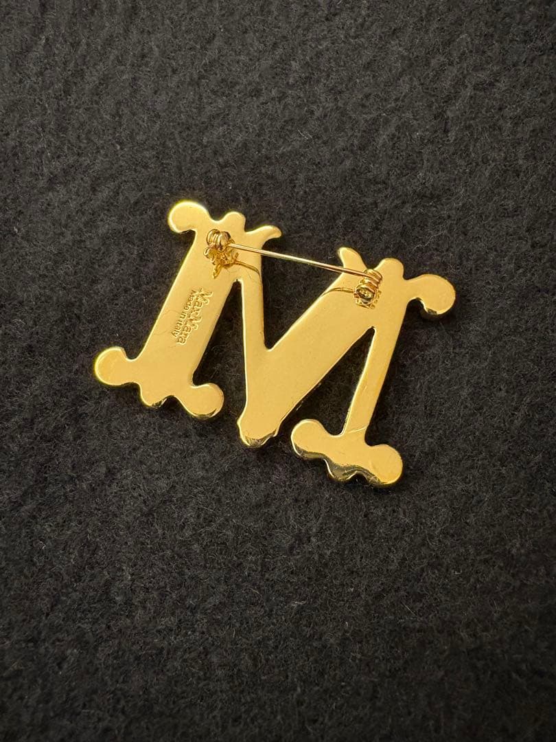 MAXMARA マックスマーラ ブローチ パール