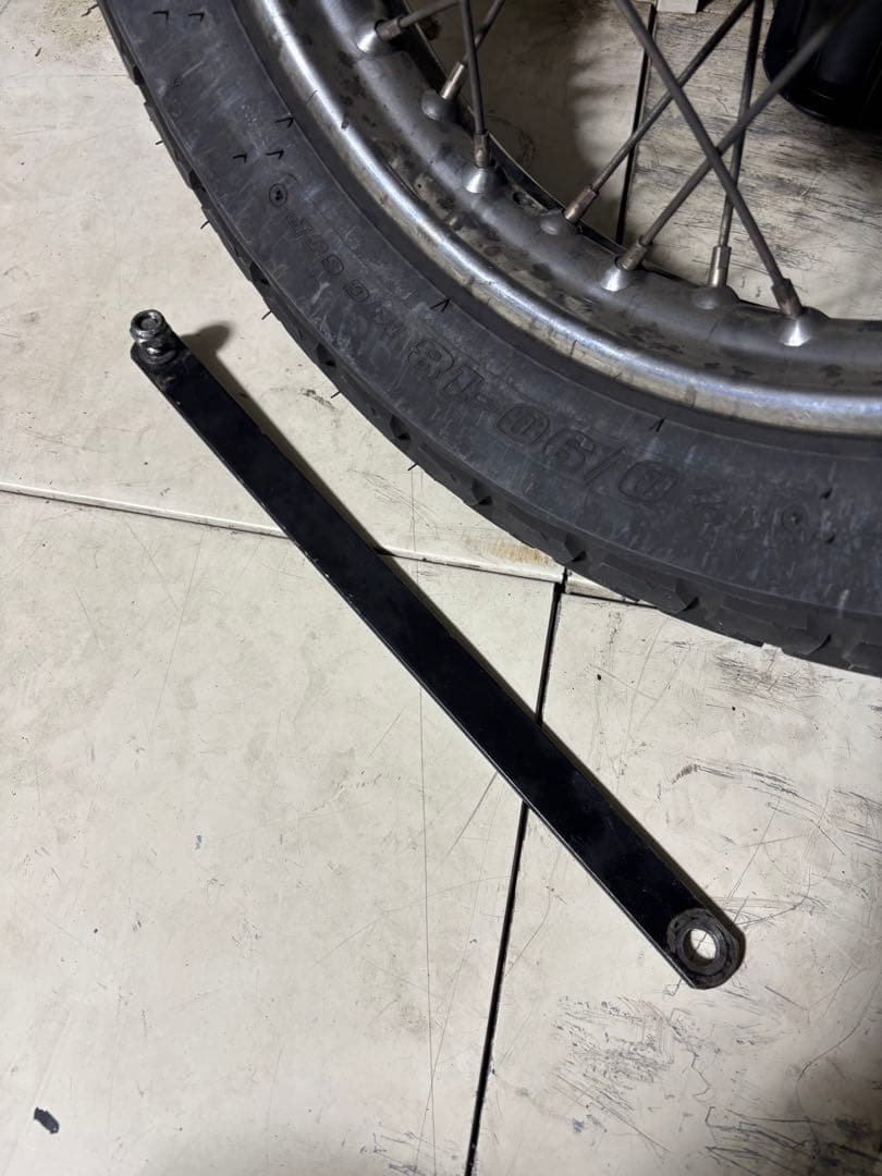 トライアンフ　リアドラムホイール　triumph 英車