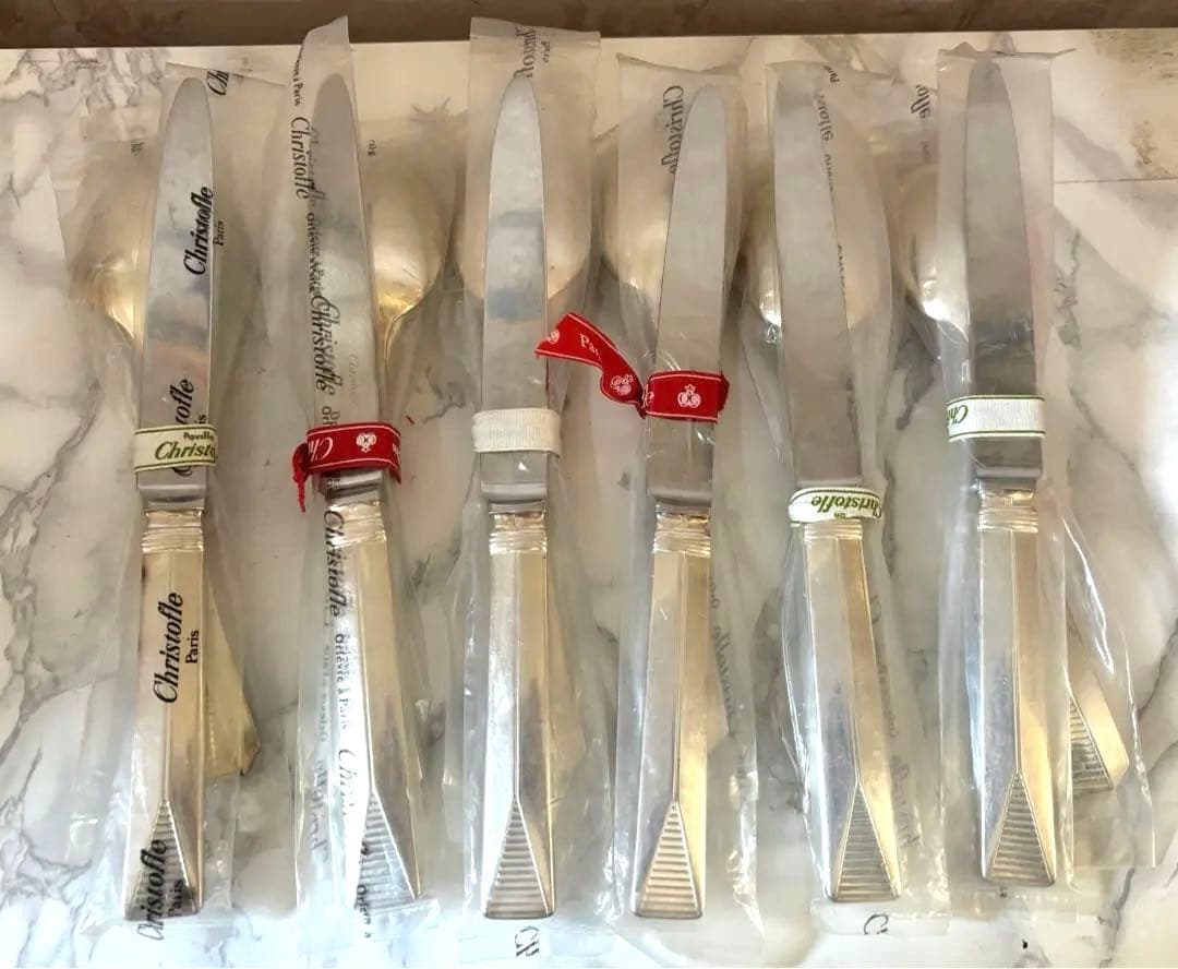 クリストフル　アトランティッド　テーブルカトラリー　廃盤　レア　18本セット