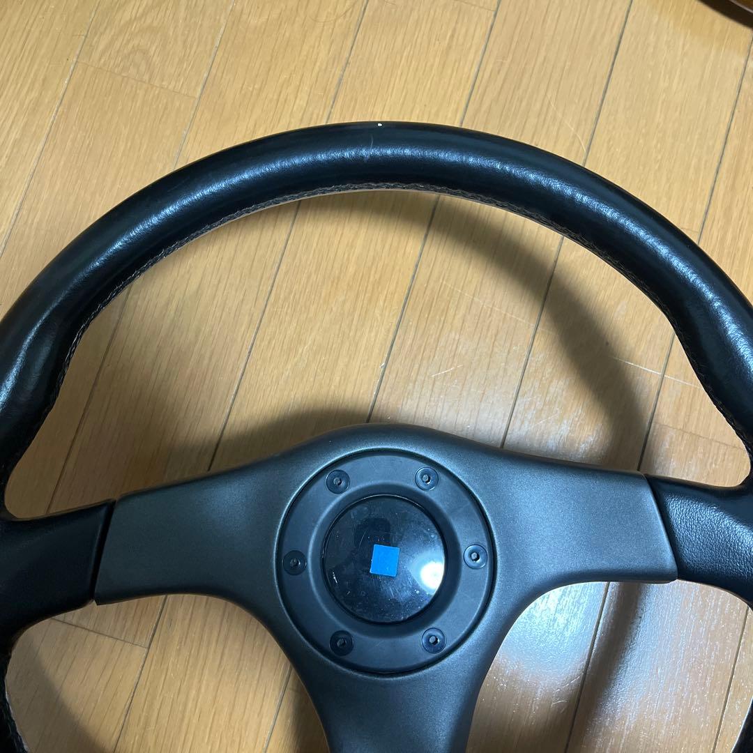 NARDI ステアリングハンドル 3本スポーク 黒