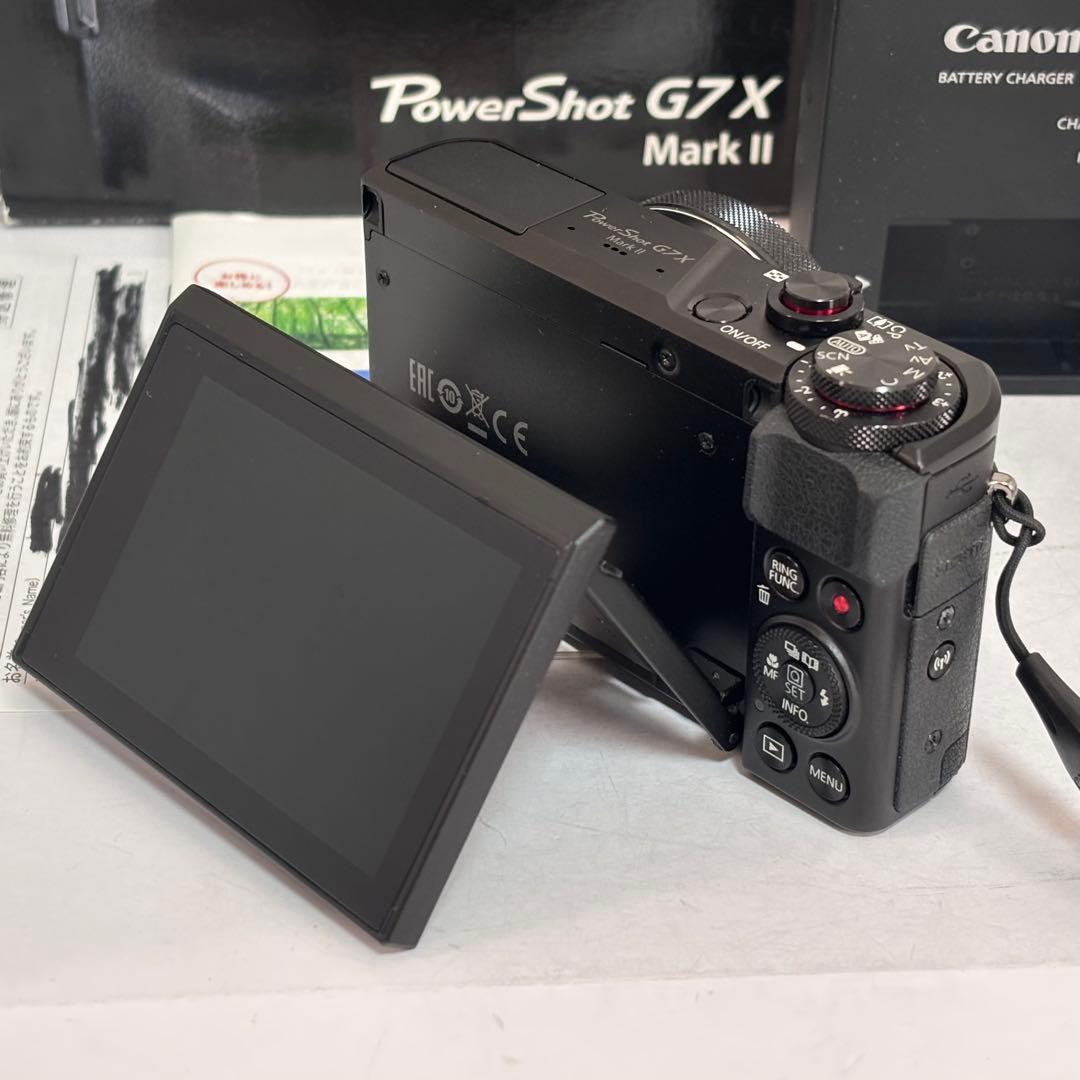 【極上美品】Canon PowerShot G7X Mark II 元箱付き