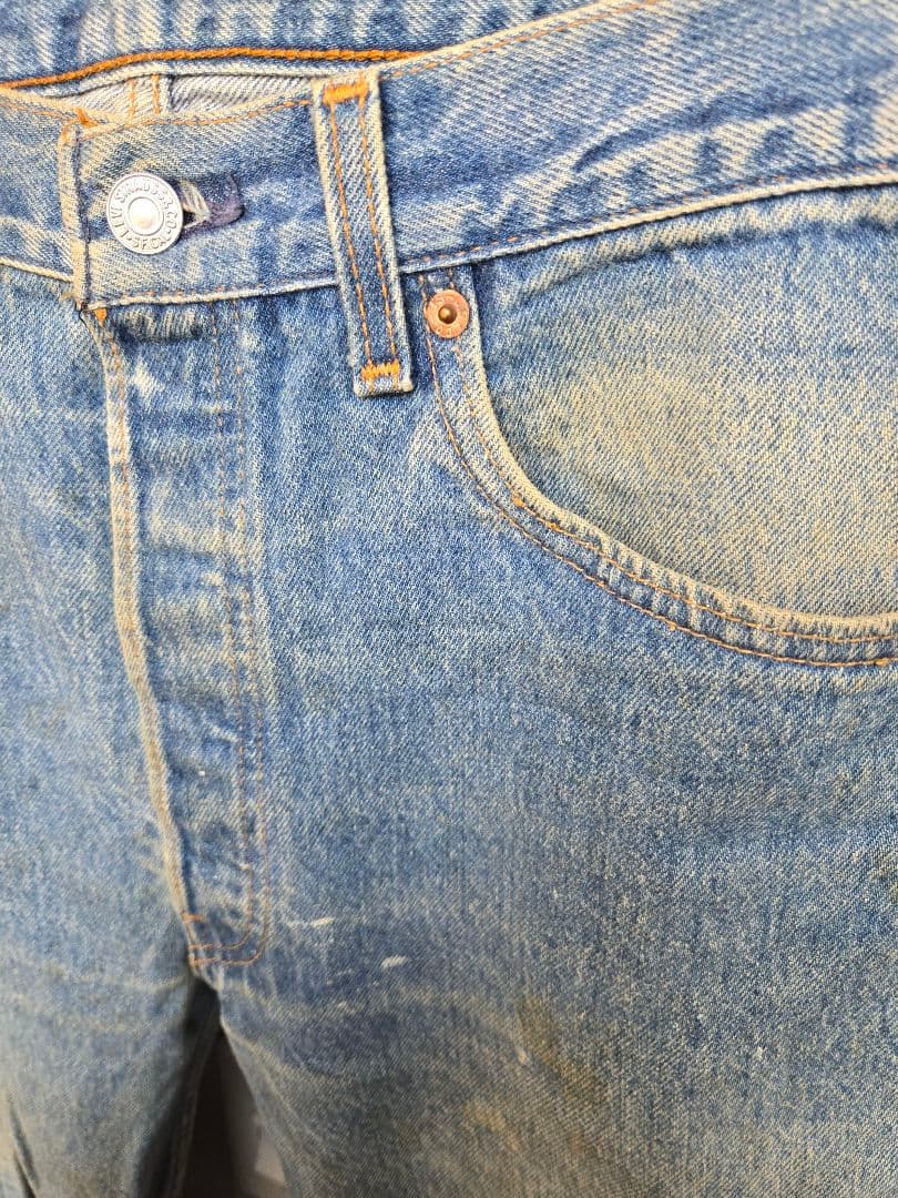 【断捨離】90s Levi's501xx USA製 刻印520 W34 濃淡良し