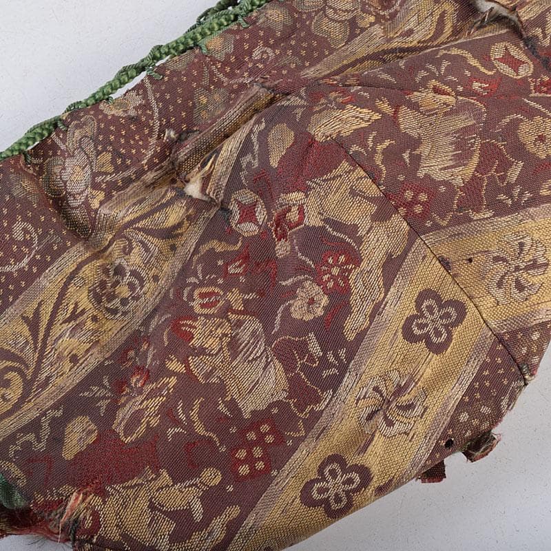 茶道具　瀬戸焼　古瀬戸天目茶碗　仕覆付　龍光極め箱　C　R8926