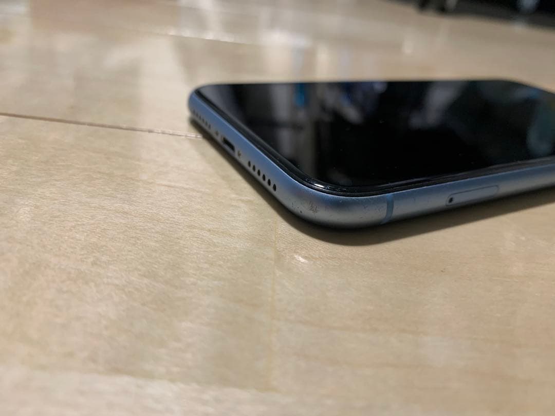 【MNJ】iPhoneXRブルー 256GB