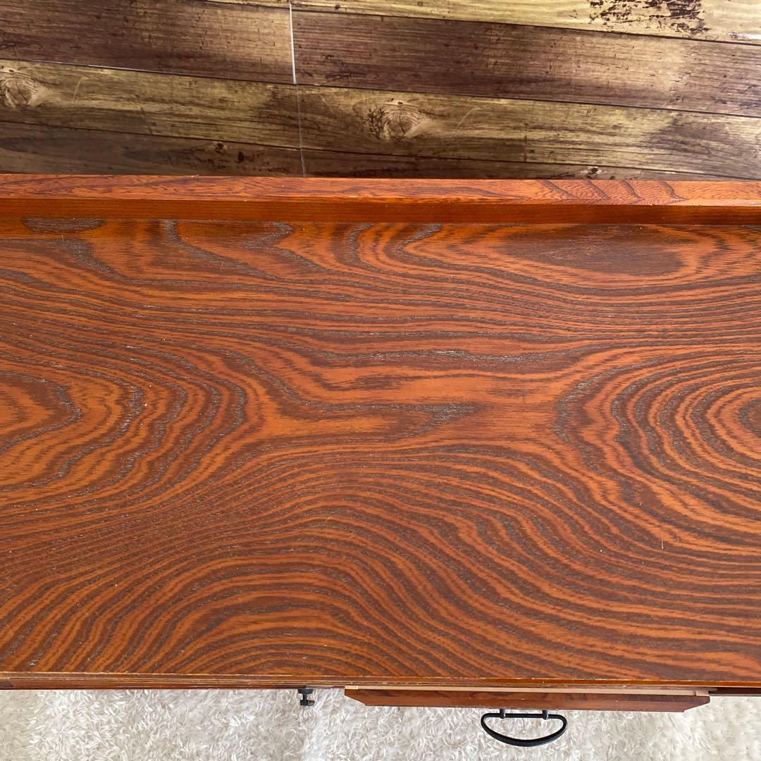 ◯ karimoku カリモク　飾り棚 茶箪笥 茶棚　昭和レトロ