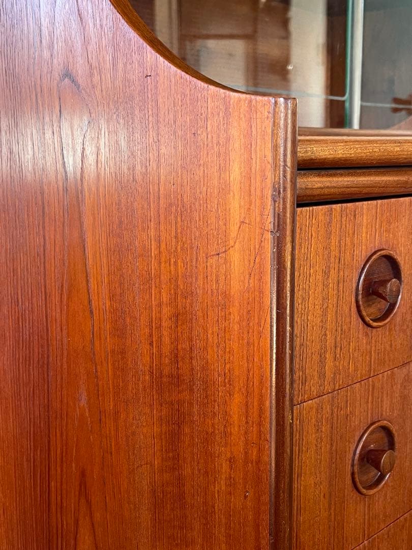 北欧 デンマーク ヴィンテージ チーク ライティング ビューロー