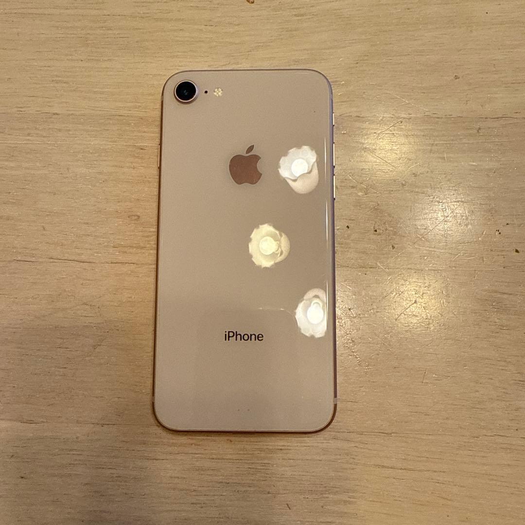 【バッテリー交換要】Apple iPhone 8 64GB ローズゴールド 本体