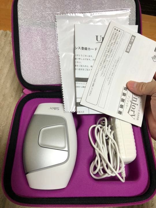 アイリスオーヤマ コラボ 脱毛器 Unjory