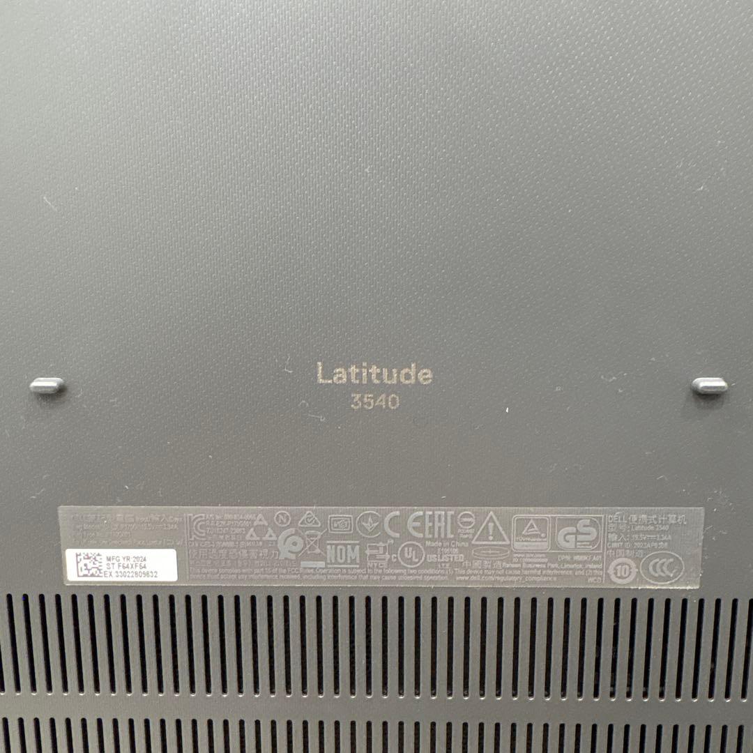 Windowsノート本体 Dell Latitude 3540