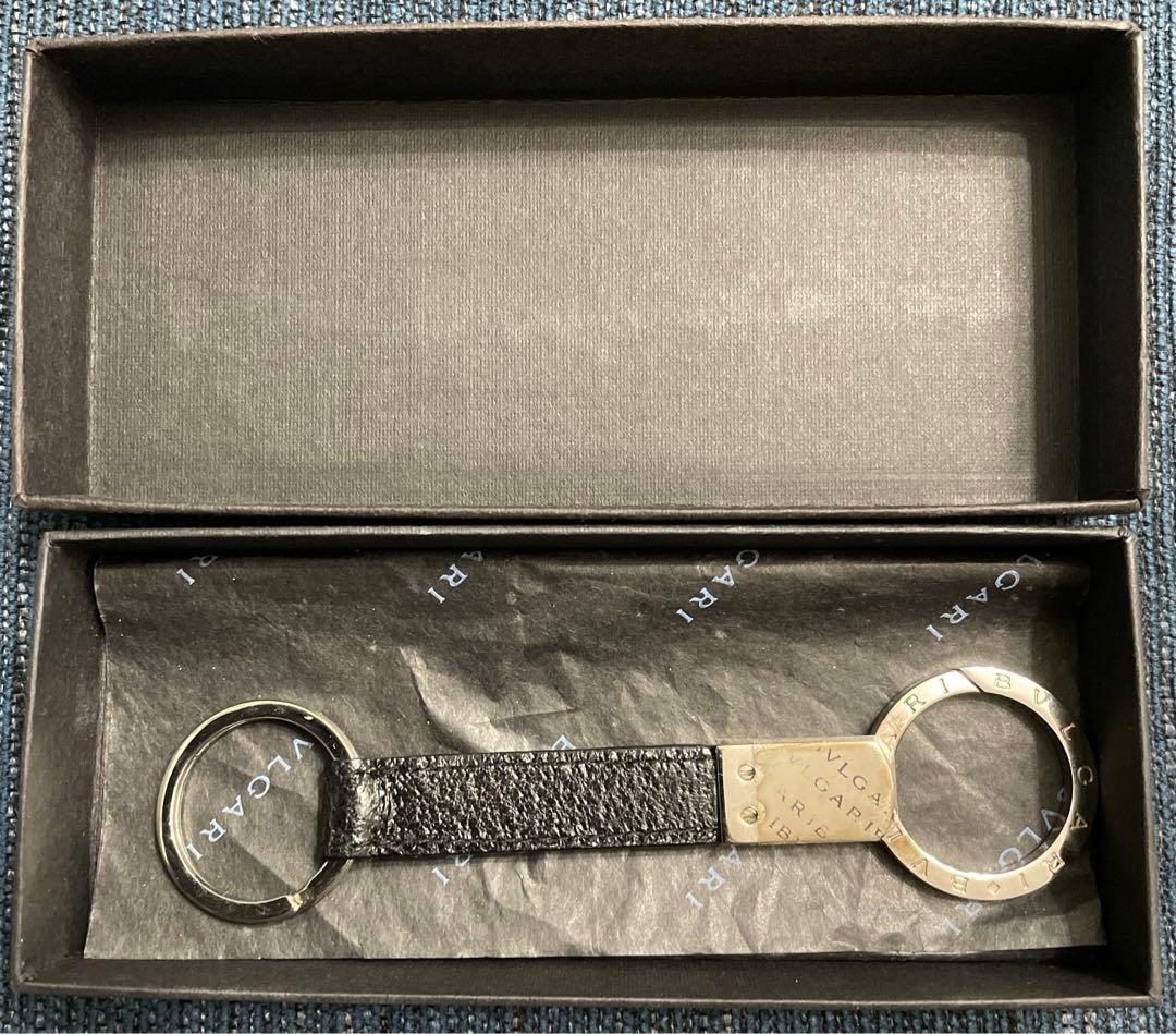 BVLGARI ブルガリ キーリング ダブル キーホルダー ダブルリング