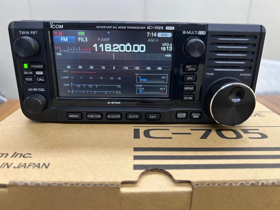 アイコム　ICOM IC-705 おまけ２点付き