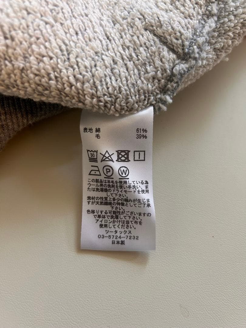 brownby2tacs(ツータックス)のスウェット