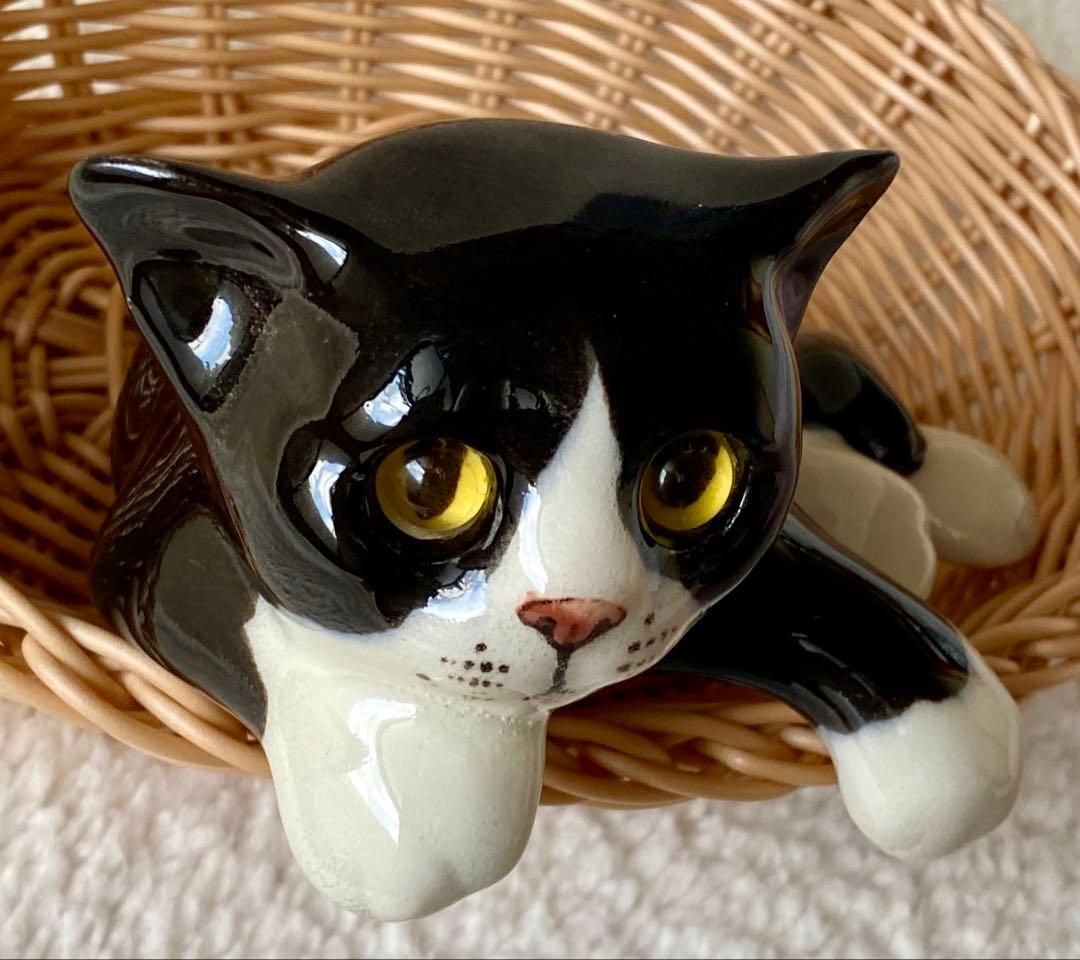 サイズ2　ウィンスタンレイキャット　ケンジントンキャット　白黒仔猫　美品❣️