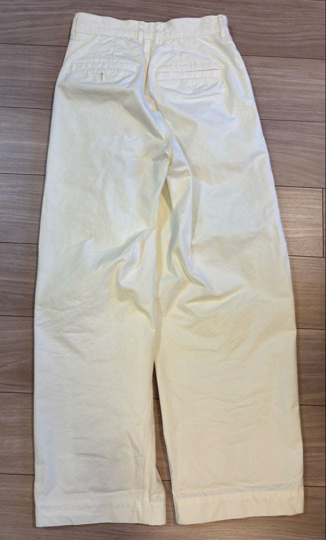 LOEFF ロエフ ツイル2タックパンツ