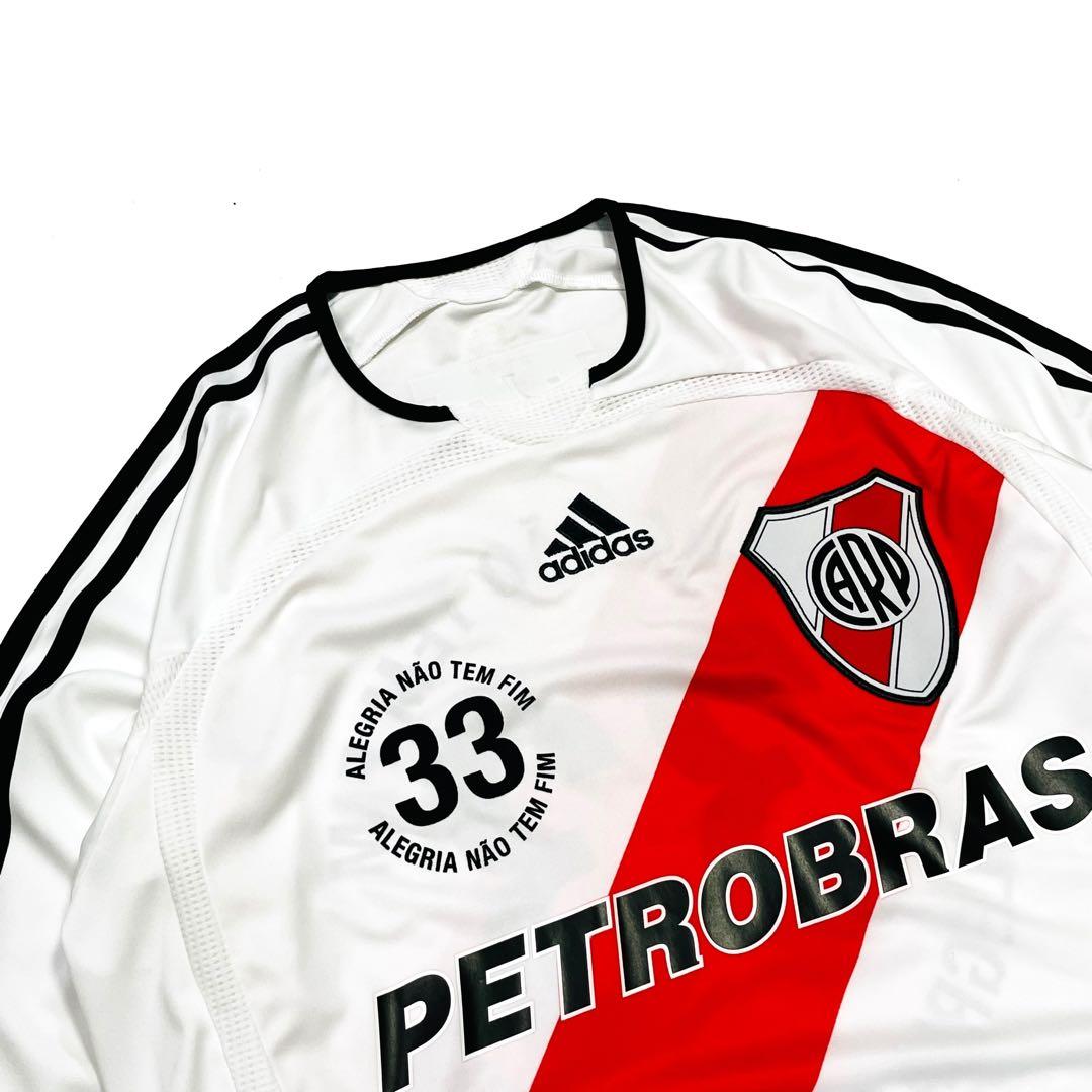 【希少】07/08 リーベルプレート ユニフォーム 長袖 優勝記念 アディダス