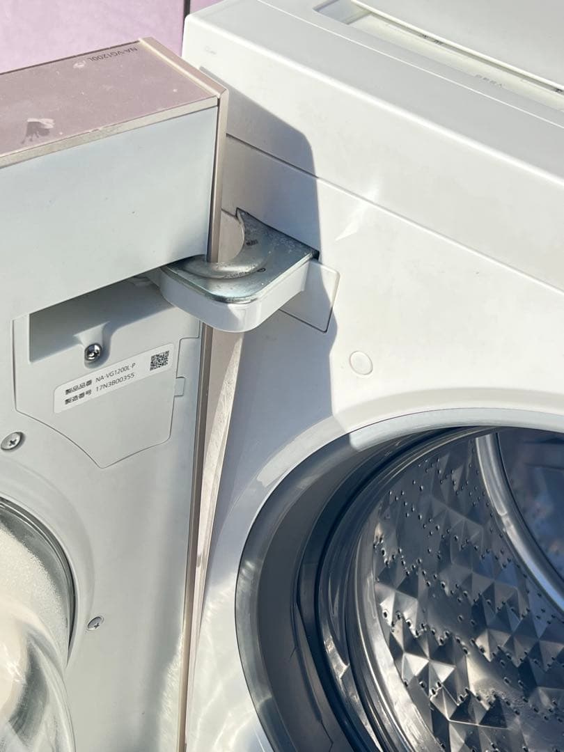 Panasonic ドラム式洗濯機 本体 ホワトNA-VG1200L 2017年