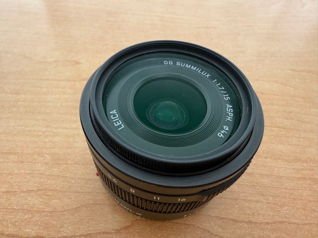 レンズ(単焦点) Panasonic LeicaDG Summilux 15mmF1.7