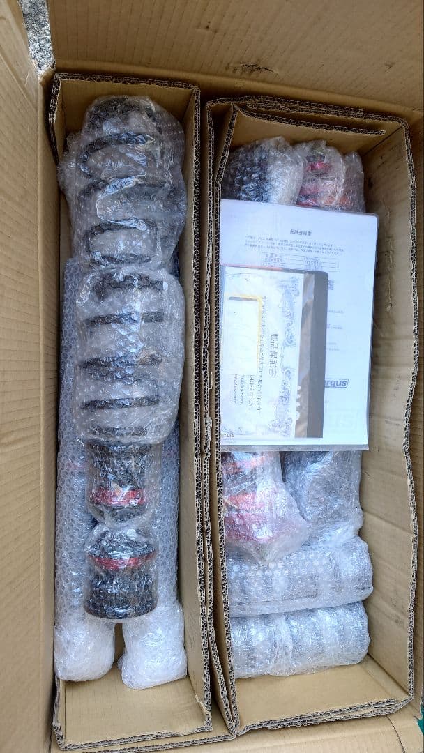 コルトVR ラルグス車高調+MAQSスプリング セット済