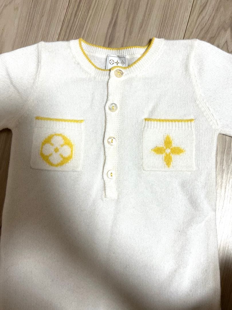 ルイヴィトン　カシミヤ100 ロンパース