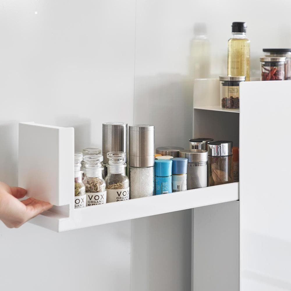 tower 隠せる調味料ラック ホワイト 山崎実業 4334 タワー おしゃれ