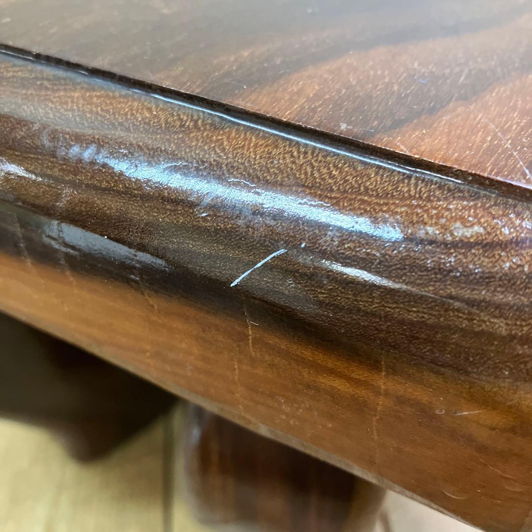 B-1 昭和レトロ 銘木 豆座卓 飾り台 花台 ミニテーブル 木製盆栽台 古道具